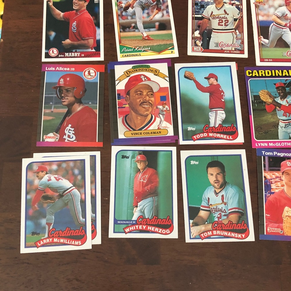 Vintage St. Louis Cardinals Baseball Trading Card Set - Picture 6 of 8